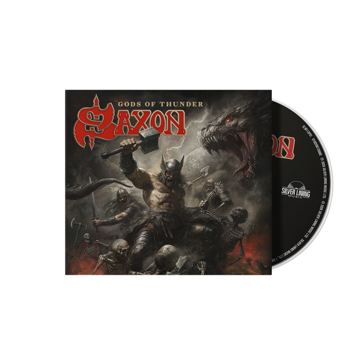 PRE-ORDER - Saxon 'Gods of Thunder' CD Digipack - RELEASE DATE 22nd January 2026