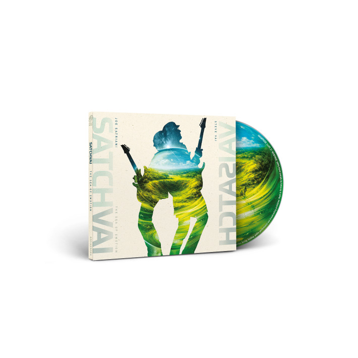 PRE-ORDER - Joe Satriani & Steve Vai 'The Sea Of Emotion' CD Digipack - RELEASE DATE  6th November 2026