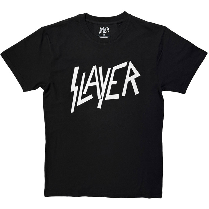 Slayer 'Logo Mono' (Black) T-Shirt