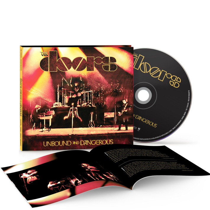 PRE-ORDER - The Doors 'Unbound and Dangerous' CD Softpack - RELEASE DATE 23rd October 2026