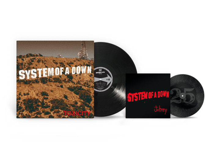 PRE-ORDER - System Of A Down 'Toxicity' (25th Anniversary) LP Black Vinyl + 7" - RELEASE DATE 20th November 2026