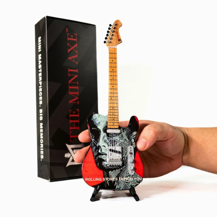 The Rolling Stones 'Tattoo You' Mini Guitar