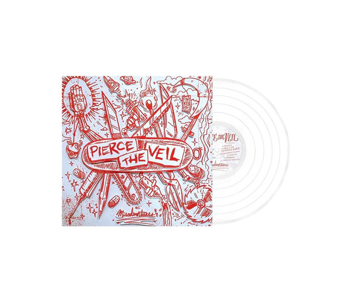 Pierce The Veil 'Misadventures' LP White Vinyl