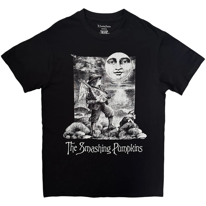 The Smashing Pumpkins 'Silence Of The World' (Black) T-Shirt