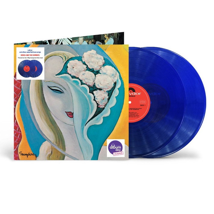 Derek & The Dominos 'Layla & Other Assorted Love Songs' (National Album Day) 2LP Transparent Blue Vinyl