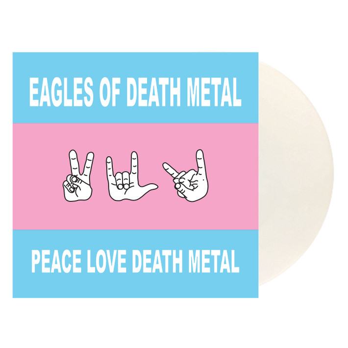 PRE-ORDER - Eagles of Death Metal 'Peace Love Death Metal' LP White Vinyl - RELEASE DATE 13th November 2026
