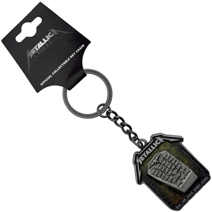 Metallica 'Never Die Tombstone' Keyring