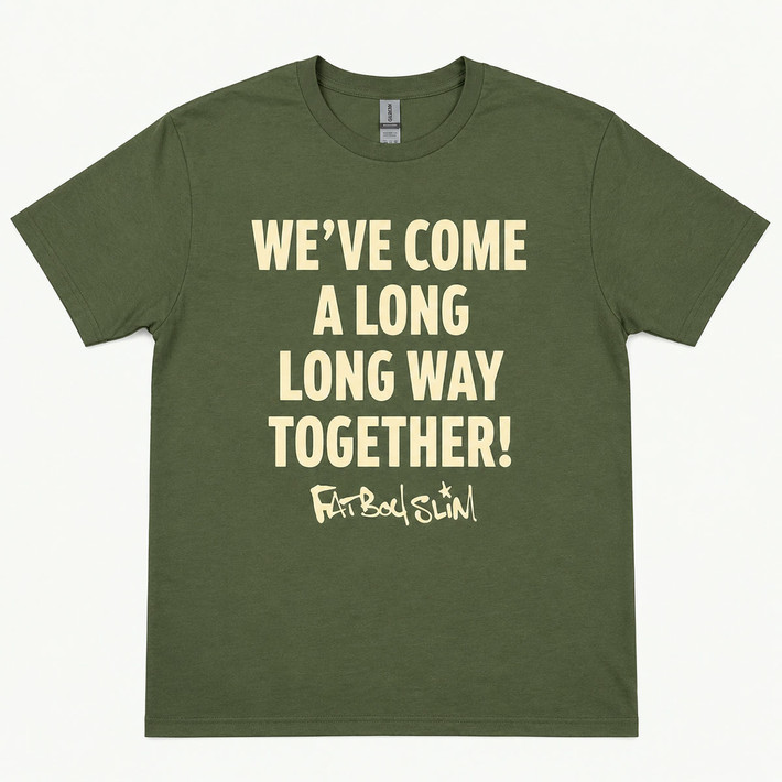 Fatboy Slim 'Praise You Lyrics' (Green) T-Shirt
