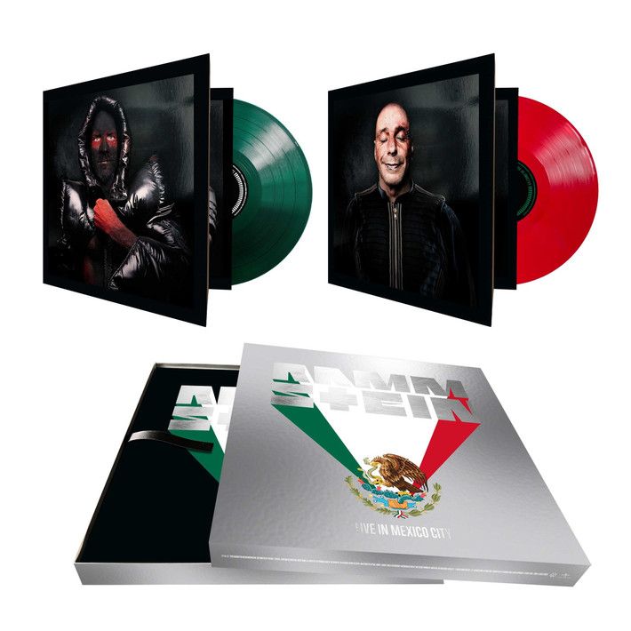 PRE-ORDER - Rammstein 'Live In Mexico City' 4LP Mexico Colour Vinyl - RELEASE DATE 20th November 2026