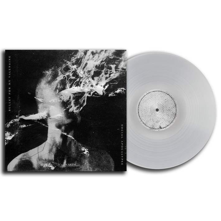 PRE-ORDER - Bullet for My Valentine 'Social Apocalypse' LP Crystal Clear Vinyl - RELEASE DATE 19th March 2027