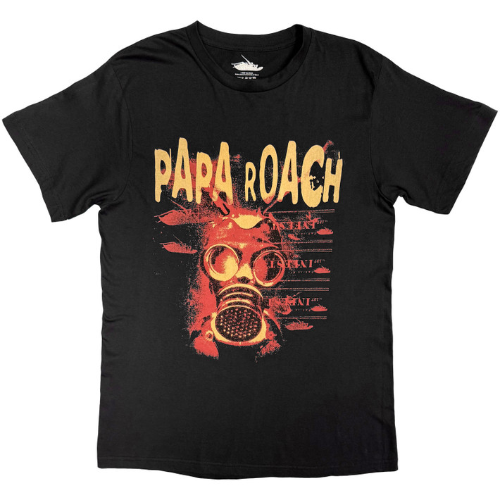 Papa Roach 'Infest' (Black) T-Shirt