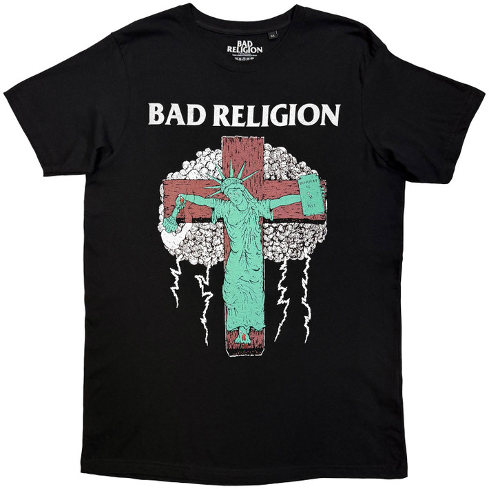 Bad Religion 'Liberty '91 Tour' (Black) T-Shirt