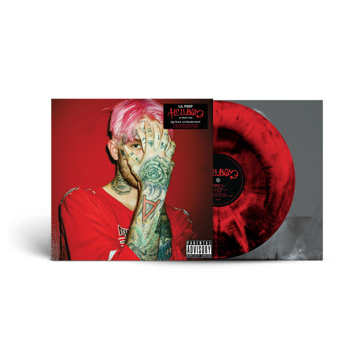 PRE-ORDER - Lil Peep 'HELLBOY' 2LP Red Black Swirl Vinyl - RELEASE DATE 20th November 2026