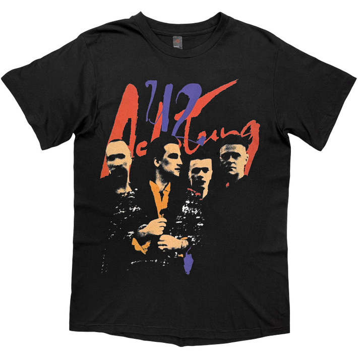 U2 'Achtung Baby Zoo TV Tour' (Black) Kids T-Shirt