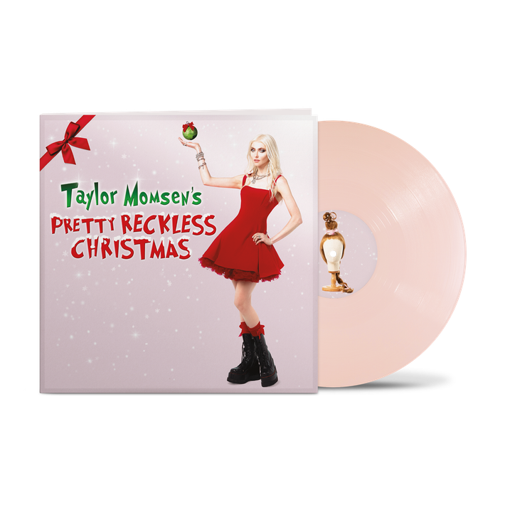 PRE-ORDER - The Pretty Reckless 'Taylor Momsen's Pretty Reckless Christmas' LP Baby Pink Vinyl - RELEASE DATE 4th December 2026