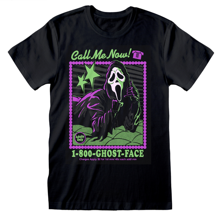 Steven Rhodes 'Ghostface x SR 1800' (Black) T-Shirt