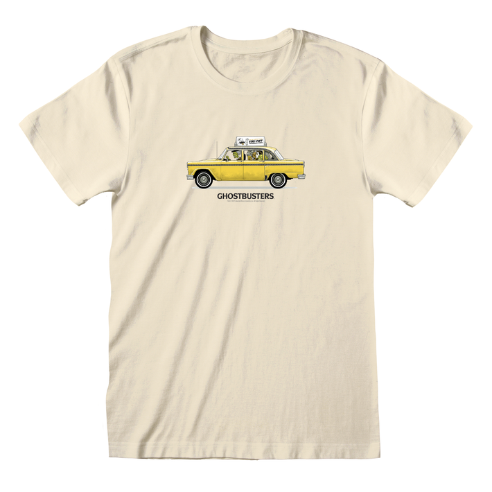 Ghostbusters 'Yellow Cab' (Ecru) T-Shirt