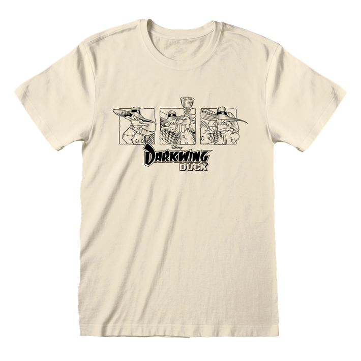 Darkwing Duck 'Darkwing Duck' (Ecru) T-Shirt