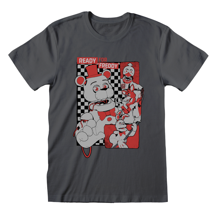 Five Nights At Freddy's 'Collage' (Light Graphite) Kids T-Shirt