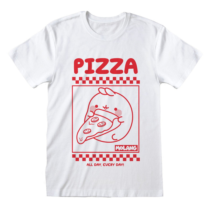 Molang 'Pizza Box' (White) T-Shirt
