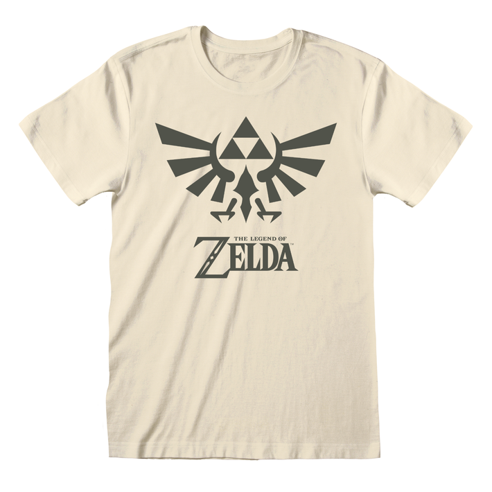 Zelda 'Hyrule Logo' (Ecru) T-Shirt
