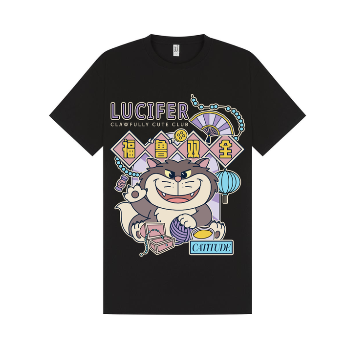 Cinderella 'LUCIFER' (Black) T-Shirt