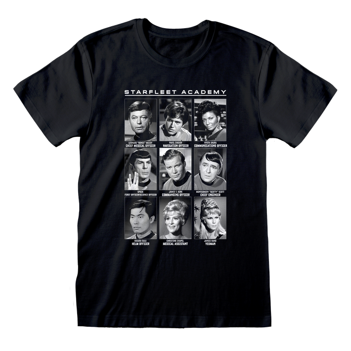 Star Trek 'Scrapbook' (Black) T-Shirt