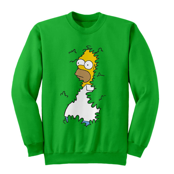 The Simpsons 'Homer Hedge' (Kelly Green) Sweater