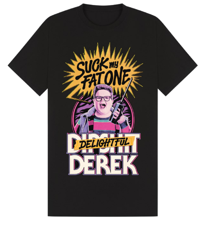 Stranger Things 'Delightful' (Black) T-Shirt