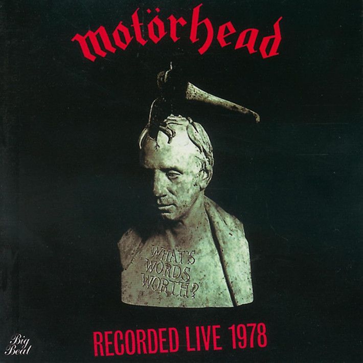 PRE-ORDER - Motorhead 'What's Words Worth? Recorded Live 1978' CD Jewel Case - RELEASE DATE 13th November 2026