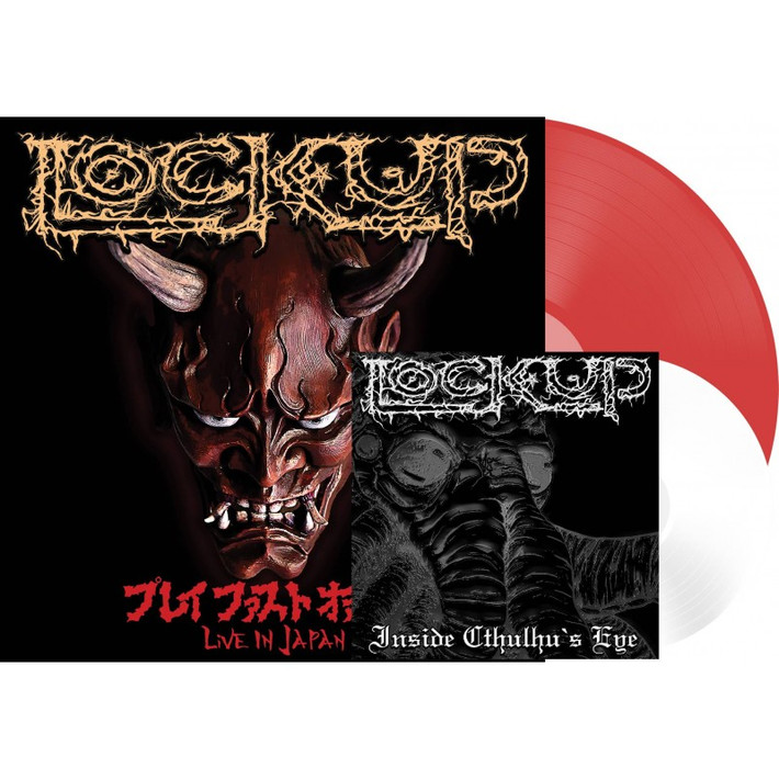 Lock Up 'Play Fast Or Die - Live In Japan' LP Red Vinyl + 7"