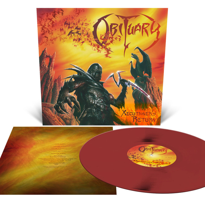 PRE-ORDER - Obituary 'Xecutioner's Return' LP Oxblood Vinyl - RELEASE DATE 11th December 2026