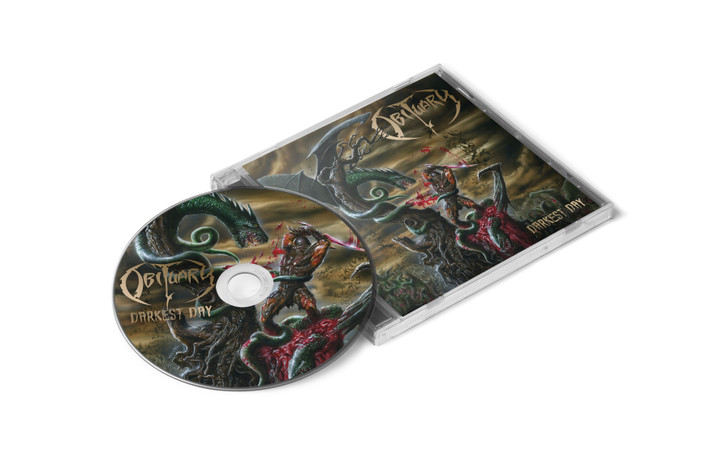 PRE-ORDER - Obituary 'Darkest Day' CD - RELEASE DATE 11th December 2026