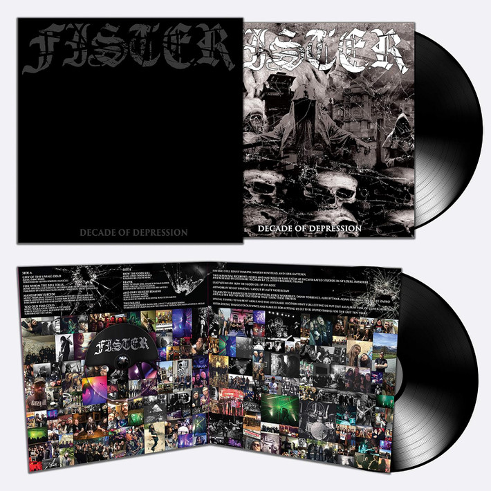 Fister 'Decade Of Depression' LP Black Vinyl + CD