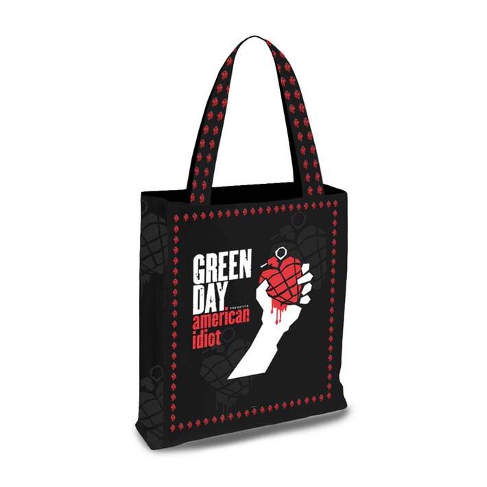 Green Day 'American Idiot' Shopper Tote Bag