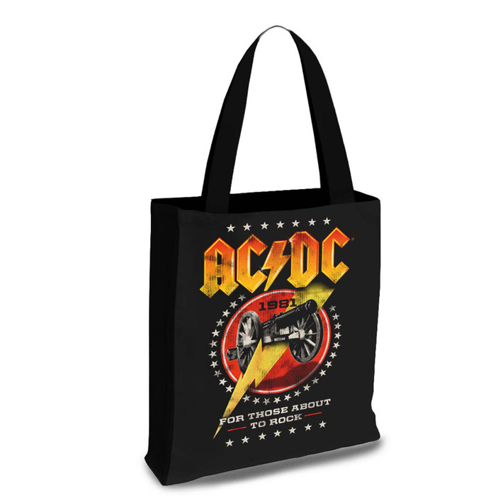 AC/DC 'For Those About To Rock' Shopper Tote Bag