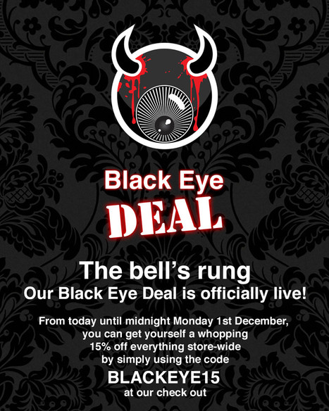 Black Eye Deal: Why Band Merch Hits Harder Than Ever (Now 15% Off)