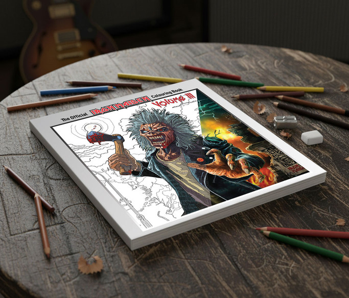 Rock N' Roll Colouring Books