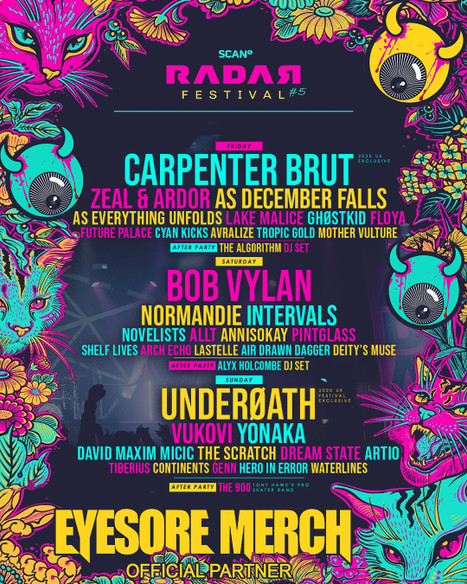 RADAR Festival 2025 – Officially Partnered with Eyesore Merch!