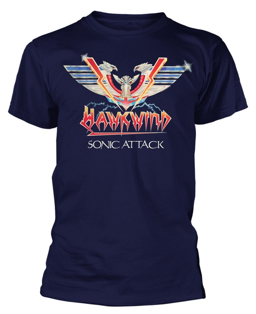 T-shirt Officiel HAWKWIND - Warrior On The Edge - Space Ritual - Homme - Multicolore - Coton
