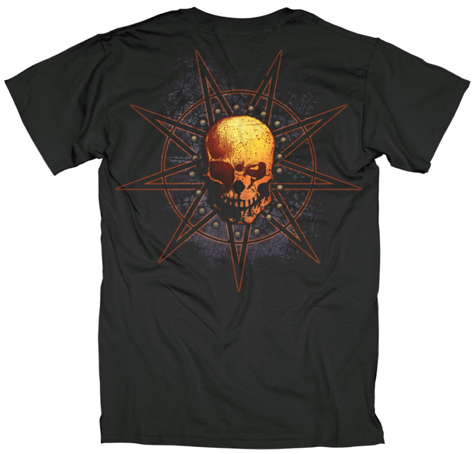 Maglietta Slipknot 'Dead Effect' Nera, 100% Cotone, Manica Corta, Taglia Medium