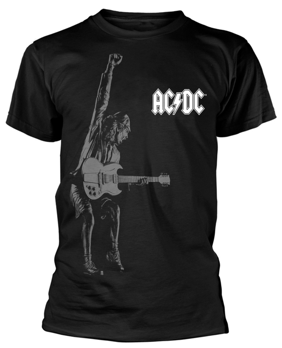AC/DC 'Angus Watermark' (Black) T-Shirt