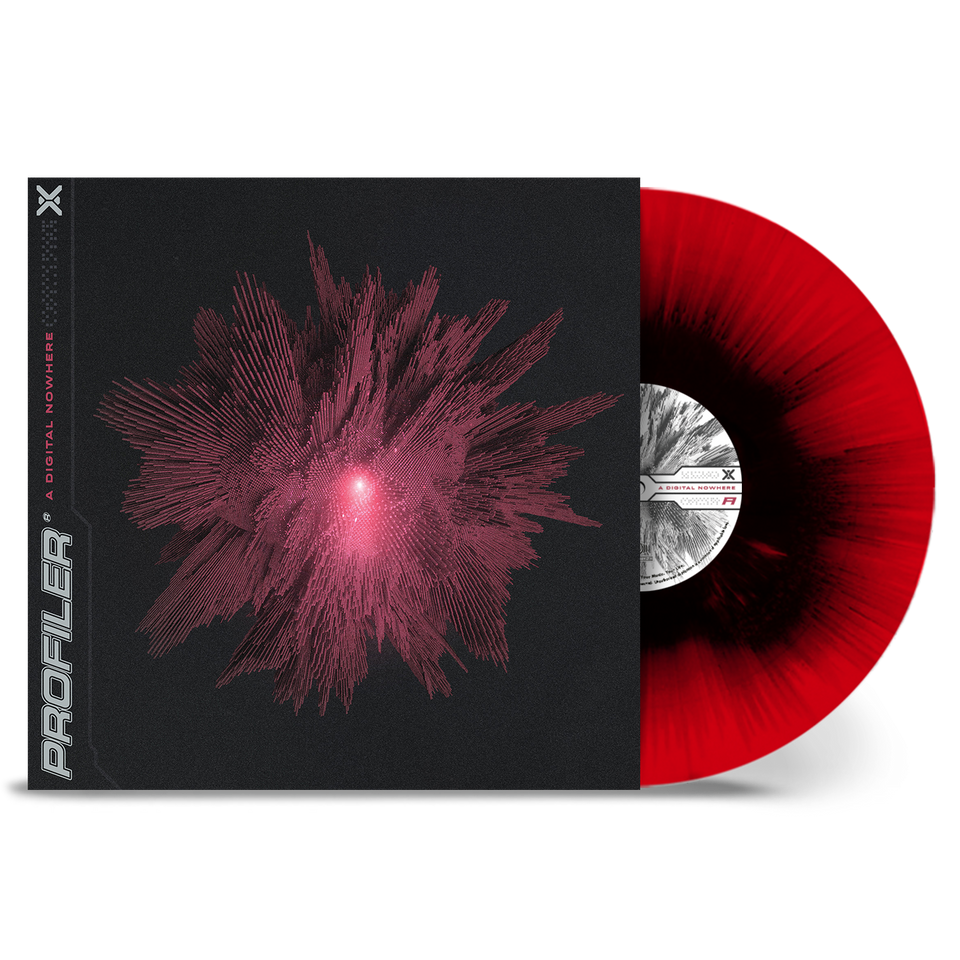 Profiler A Digital Nowhere Red Black Splatter Vinyl 5411