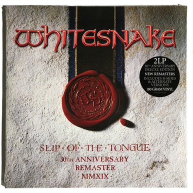 Whitesnake 'Slip of the Tongue' Gatefold Sleeve DOUBLE LP Vinyl 