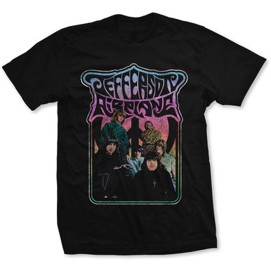 Jefferson Airplane 'Band Photo' (Black) T-Shirt