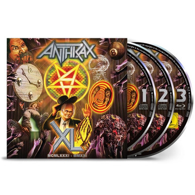 Anthrax CD まとめ売り 廃盤多数 Anthrax 'XL' 2CD & Blu-Ray Digipack
