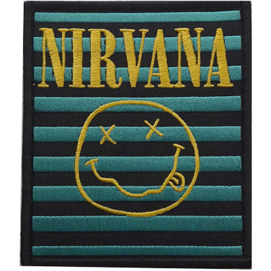 NIRVANA SMILEY FACE PATCH – The Patch Parlour Collective