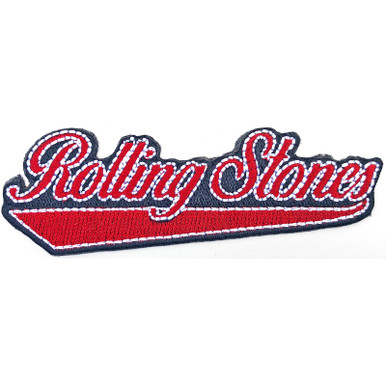 The Rolling Stones 'Baseball Script' Patch | Eyesore Merch