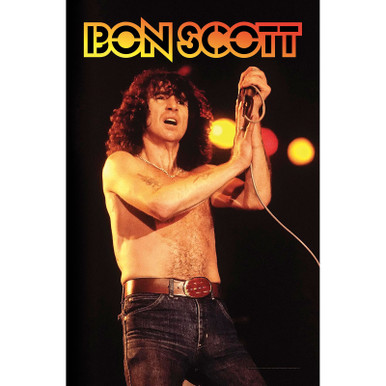 AC/DC 'Bon Scott' Textile Poster | Eyesore Merch
