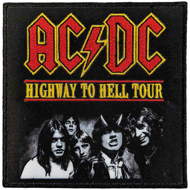 AC/DC 'Highway To Hell Tour' (Iron On) Patch | Eyesore Merch